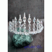 Дизайнерска корона със Сваровски кристали- Goddess of Atlantis